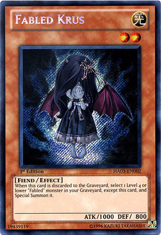 Krus legendario [HA03-EN002] Secreto raro 