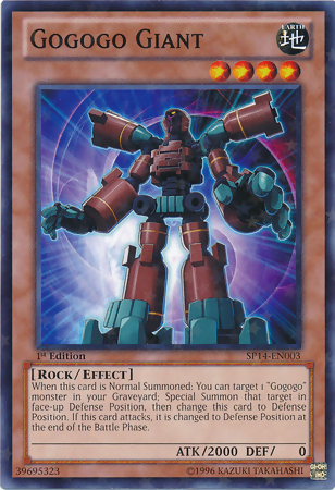 Gogogo Gigante [SP14-EN003] Starfoil Raro 