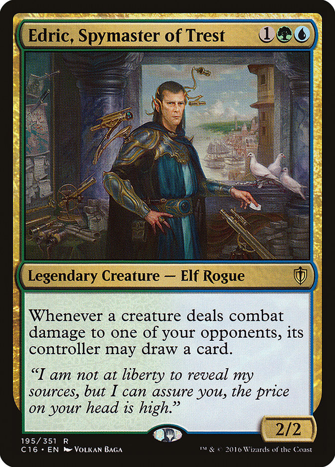 Edric, maestro de espías de Trest [Commander 2016] 
