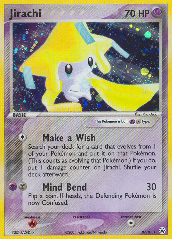 Jirachi (8/101) [EX: Leyendas ocultas] 