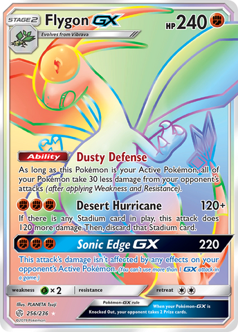 Flygon GX (256/236) [Sol y Luna: Eclipse cósmico] 