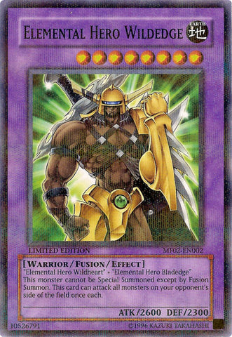 Héroe elemental Wildedge [MF02-EN002] Raro 