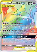 Muk y Alolan Muk GX (220/214) [Sol y Luna: Vínculos inquebrantables] 