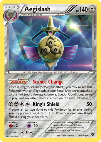 Aegislash (86/146) [XY: Conjunto básico] 