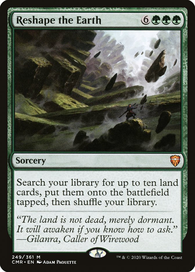 Reformar la Tierra [Commander Legends] 