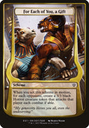 Para cada uno de ustedes, un regalo (Esquemas) [Archienemigo: Esquemas de Nicol Bolas] 