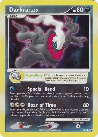 Darkrai (DP24) (Tarjeta Jumbo) [Diamond &amp; Pearl: Black Star Promos] 