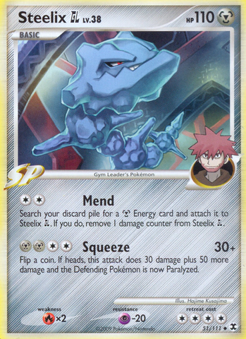 Steelix GL (51/111) [Platino: Rivales en ascenso] 