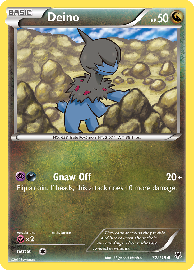 Deino (72/119) [XY: Fuerzas fantasma] 