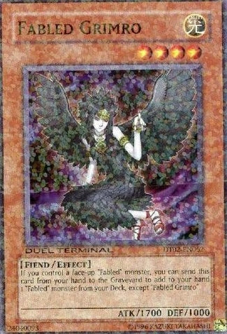 Grimro legendario [DT02-EN062] Súper raro 