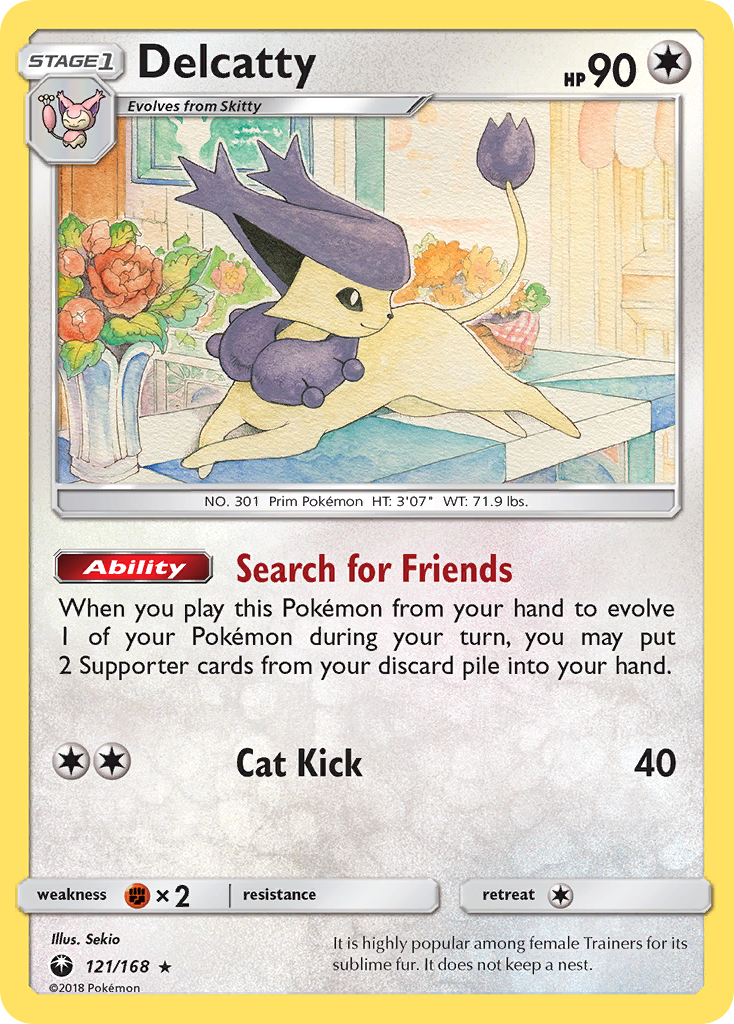 Delcatty (121/168) [Sol y Luna: Tormenta Celestial] 