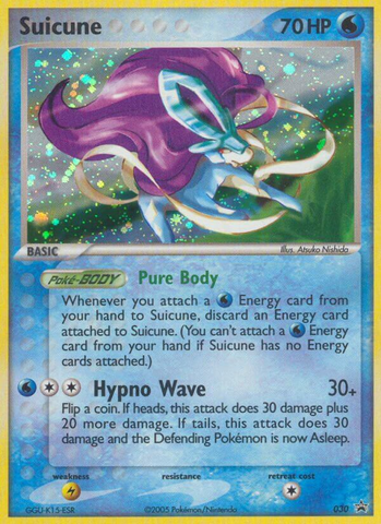 Suicune (030) [Nintendo: Promociones de Black Star] 