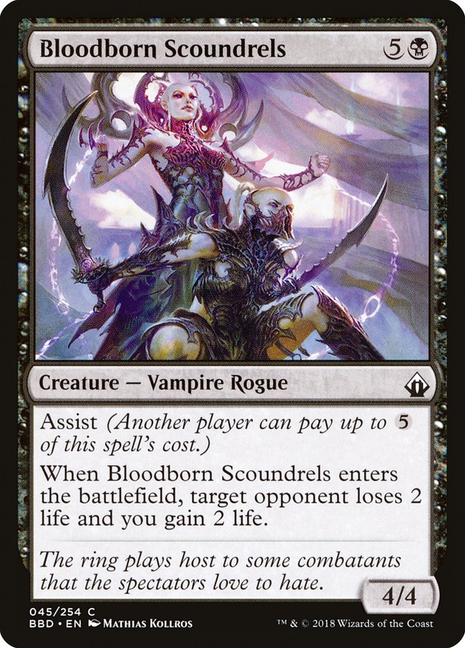 Sinvergüenzas nacidos de sangre [Battlebond] 