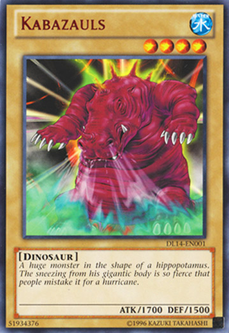Kabazauls (Rojo) [DL14-EN001] Raro 