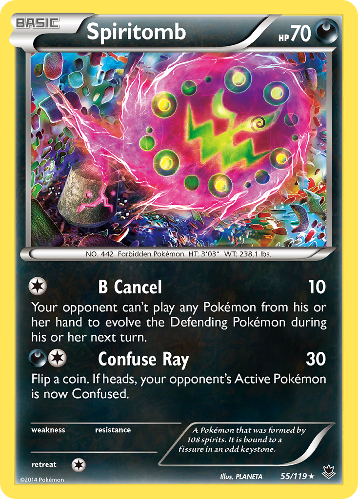 Spiritomb (55/119) [XY: Fuerzas fantasma] 