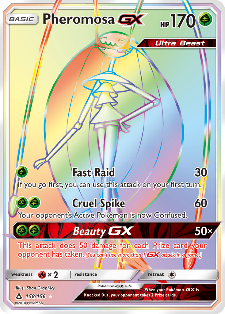 Pheromosa GX (158/156) [Sol y Luna: Ultra Prisma] 