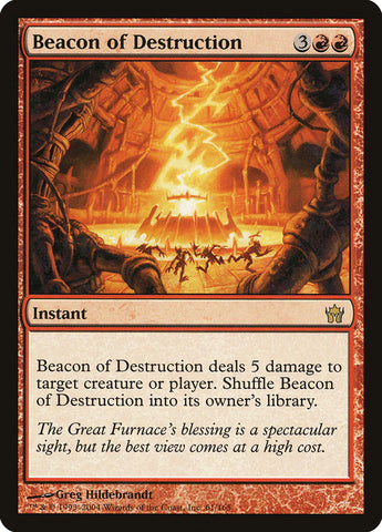 Faro de destrucción [Quinto amanecer] 