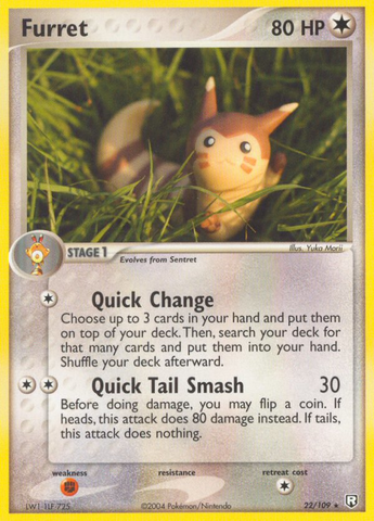 Furret (22/109) [EX: El regreso del Equipo Rocket] 