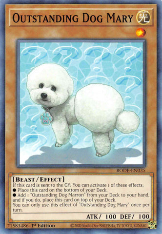 Excepcional Perro María [BODE-EN035] Común 