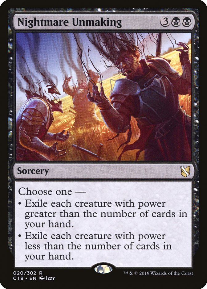 Pesadilla que se deshace [Commander 2019] 