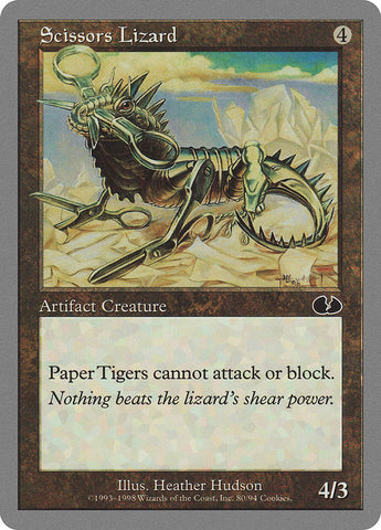 Lagarto Tijeras [Sin Pegar] 