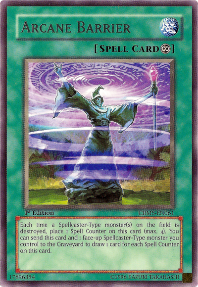 Barrera Arcana [CRMS-EN061] Raro 
