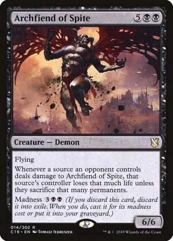 Archidemonio del rencor [Commander 2019] 