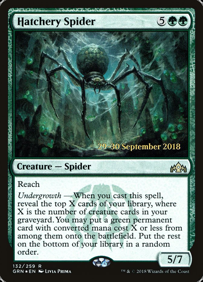 Araña del criadero [Promociones de presentación de Guilds of Ravnica] 