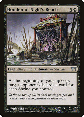 Honden of Night's Reach [Campeones de Kamigawa] 
