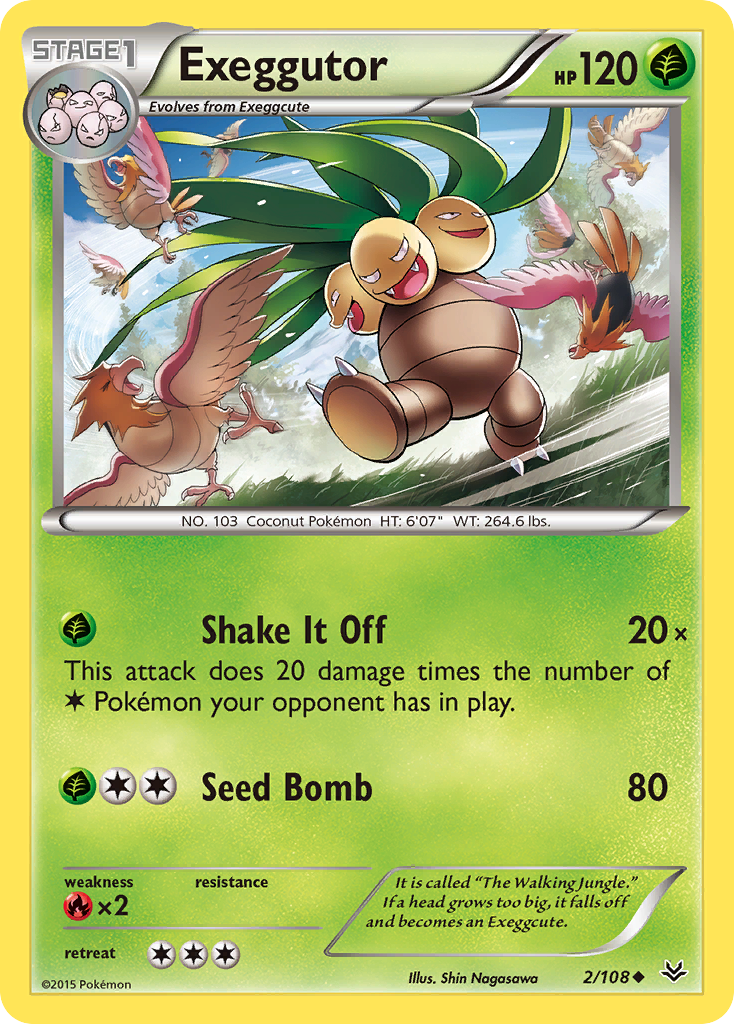 Exeggutor (2/108) [XY: Cielos rugientes] 