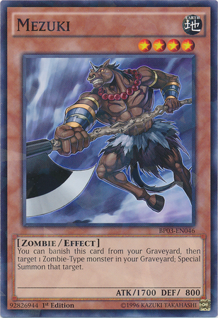 Mezuki [BP03-EN046] Shatterfoil Raro 