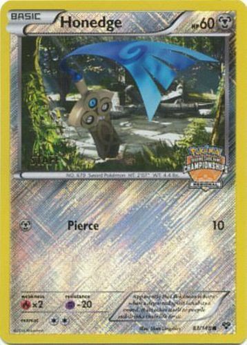 Honedge (83/146) (Promoción del campeonato regional) (Personal) [XY: Conjunto básico] 