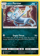 Persa de Alola (119/214) [Sol y luna: Trueno perdido] 