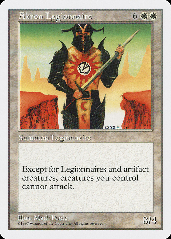 Legionario de Akron [Quinta edición] 