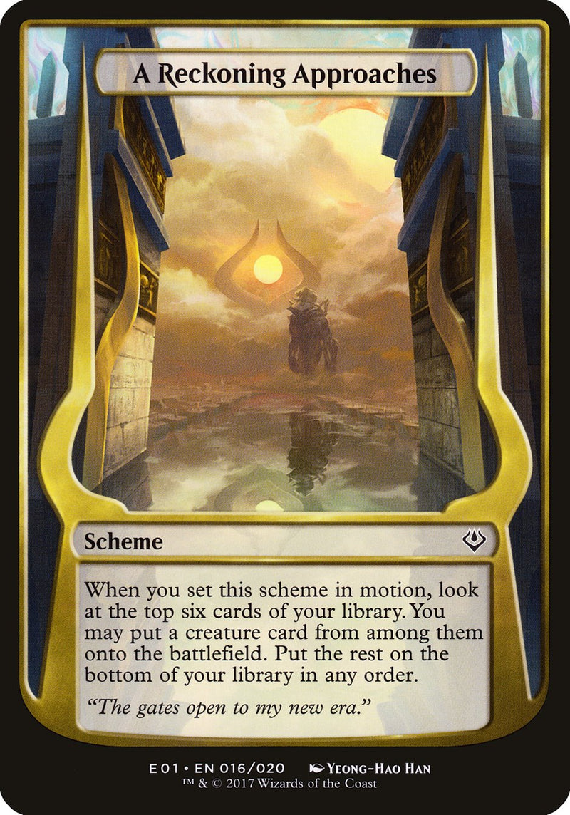 Se acerca un ajuste de cuentas (esquemas) [Archienemigo: Esquemas de Nicol Bolas] 