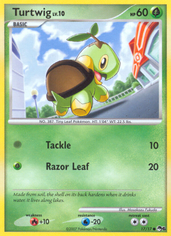Turtwig (17/17) [Serie POP 6] 