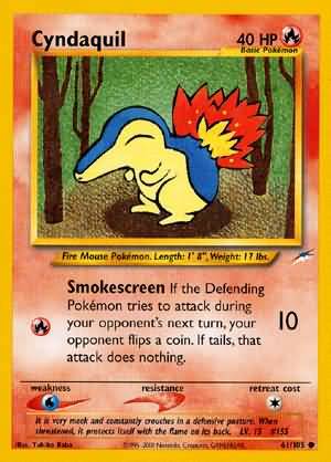 Cyndaquil (61/105) [Neo Destino Ilimitado] 
