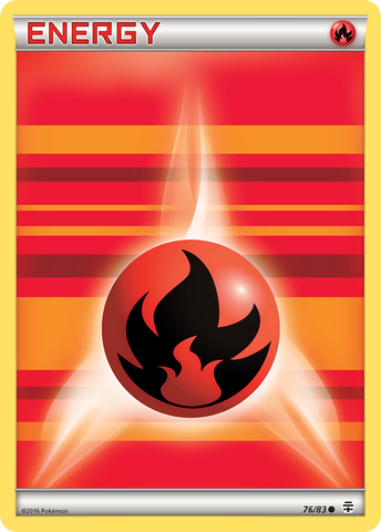 Energía de fuego (76/83) [XY: Generaciones] 