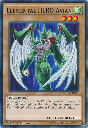 Héroe elemental aviar [SDHS-EN006] Común 