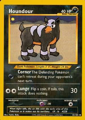 Houndour (43/105) [Neo Destino Ilimitado] 