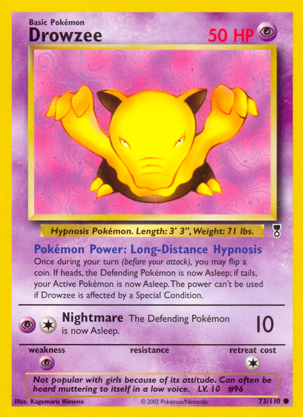Drowzee (73/110) [Colección legendaria] 