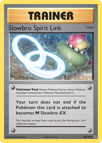 Enlace espiritual de Slowbro (86/108) [XY: Evoluciones] 