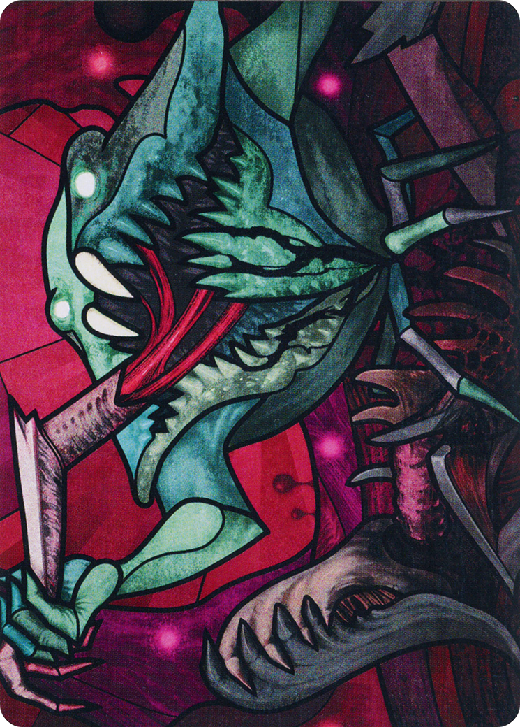 Tarjeta artística Yargle, el glotón de Urborg [Serie de arte La Marcha de la Máquina] 