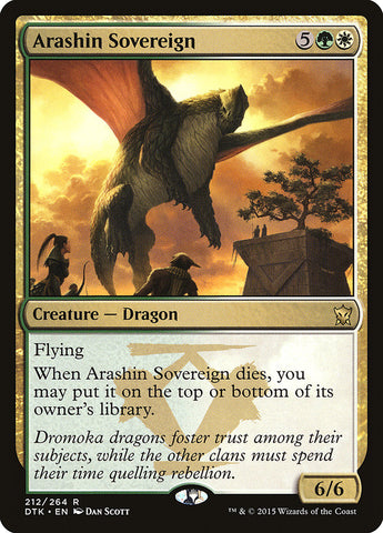 Soberano Arashin [Dragones de Tarkir] 