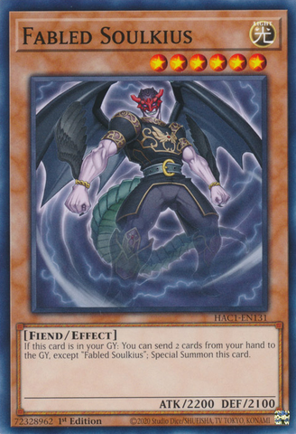 Soulkius legendario [HAC1-EN131] Común 