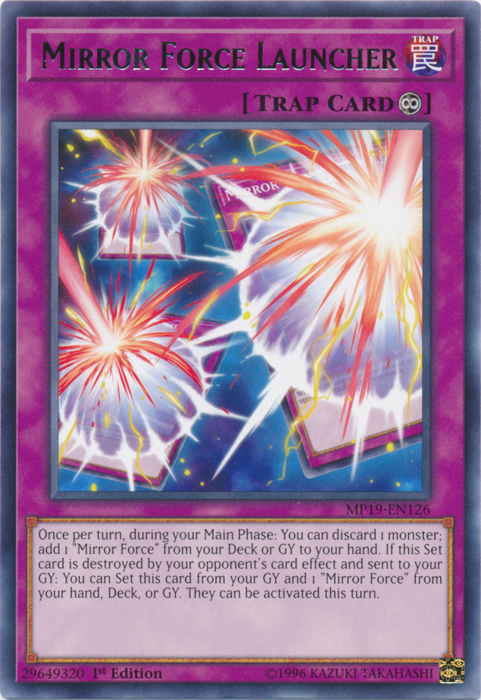 Lanzador Mirror Force [MP19-EN126] Raro 