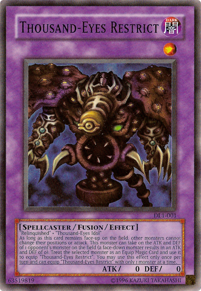 Restricción de los mil ojos [DL1-001] Súper raro 