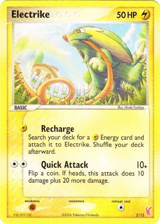Electricike (2/12) [EX: Kit de entrenamiento 2 - Plusle] 