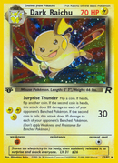 Dark Raichu (83/82) [Equipo Rocket 1.ª edición] 