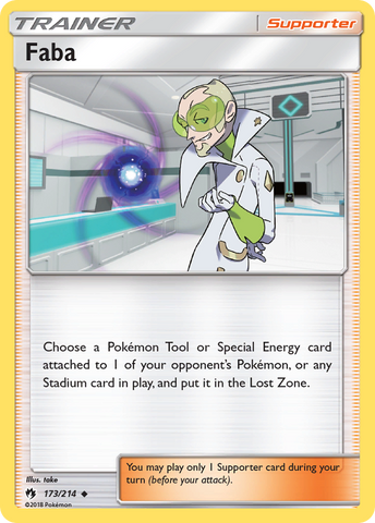 Faba (173/214) [Sol y Luna: Trueno perdido] 